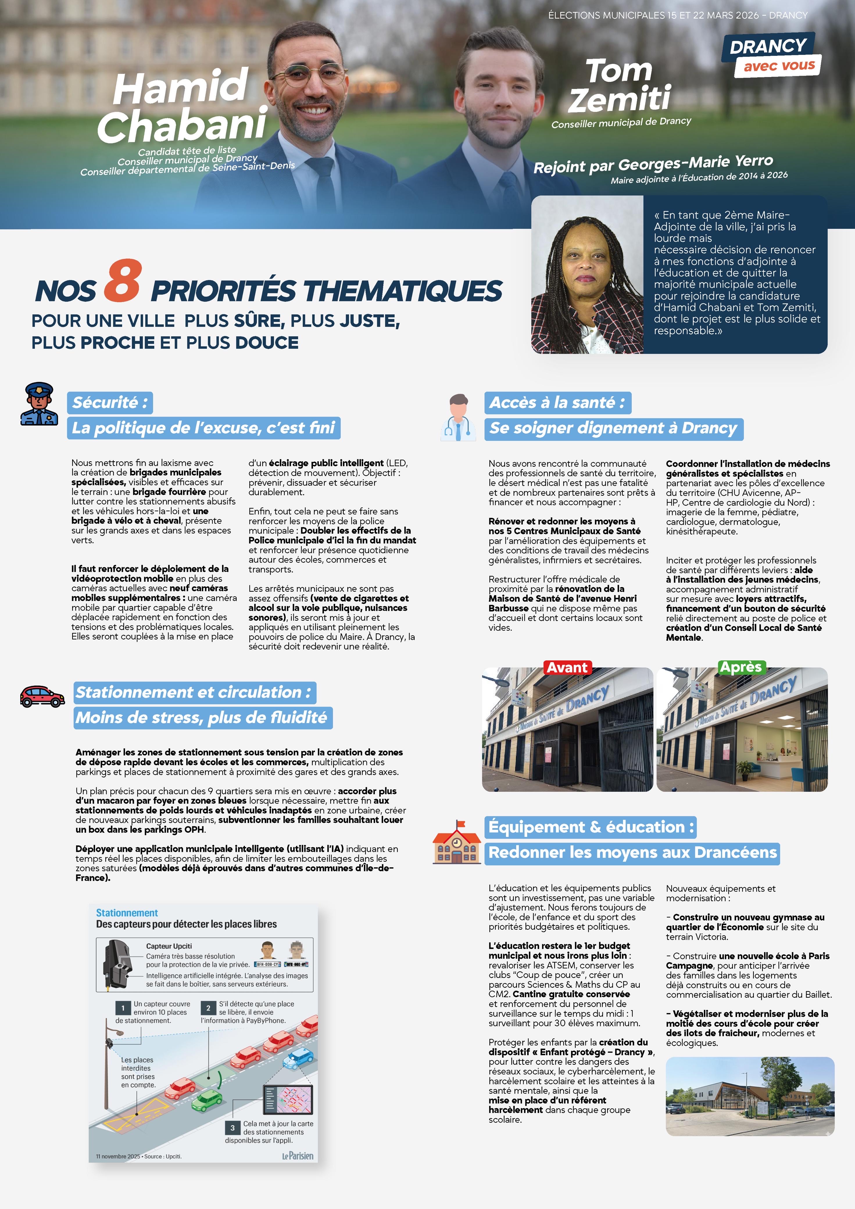 Programme de campagne – page 1